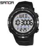 Sanda Military Digital Sport Watch – Shockproof, Waterproof