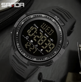 Sanda Military Digital Sport Watch – Shockproof, Waterproof