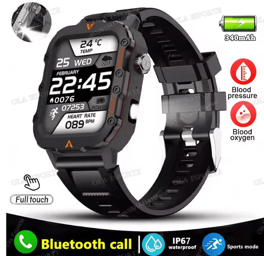 Outdoor Sports Smartwatch 2025 for Men & Women