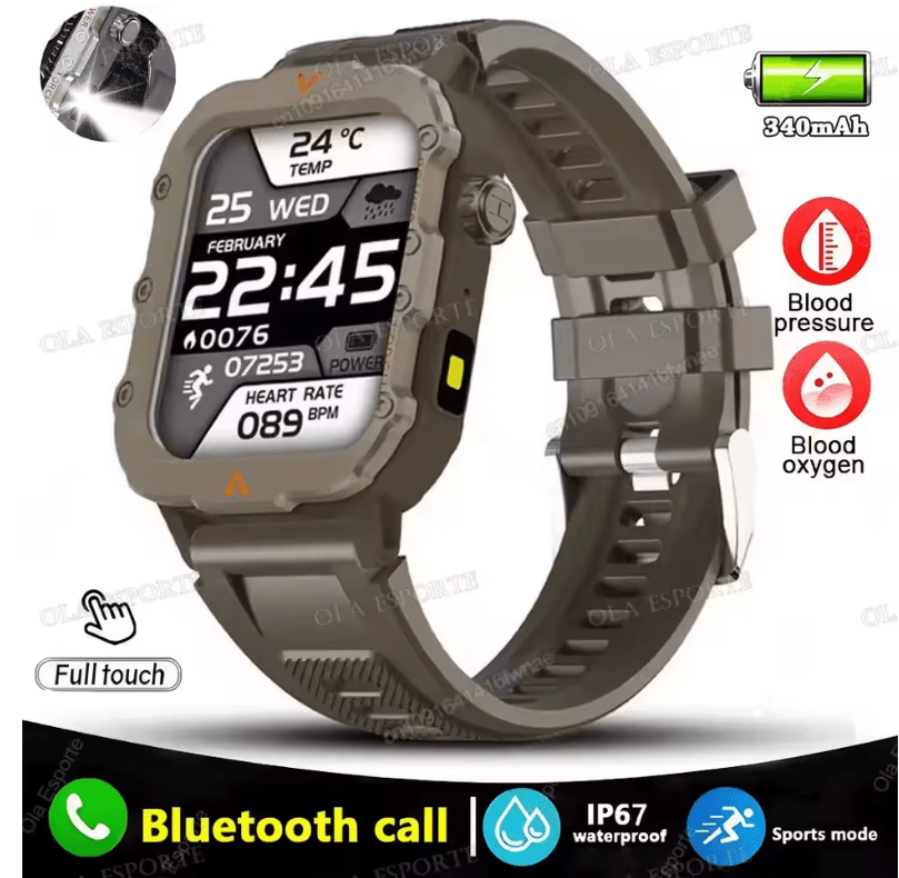 Outdoor Sports Smartwatch 2025 for Men & Women