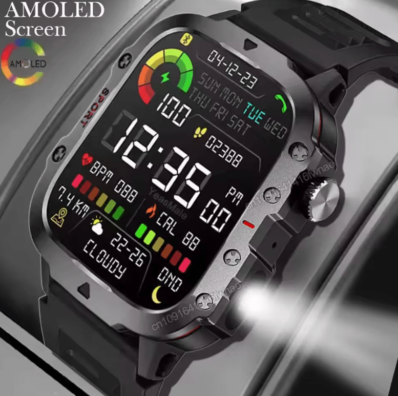 Outdoor Sports Smartwatch 2025 for Men & Women