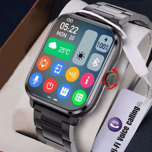 Smartwatch 1.83'' HD Display, Call & Message Alerts (Android/iOS)