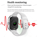 Smartwatch 1.83'' HD Display, Call & Message Alerts (Android/iOS)