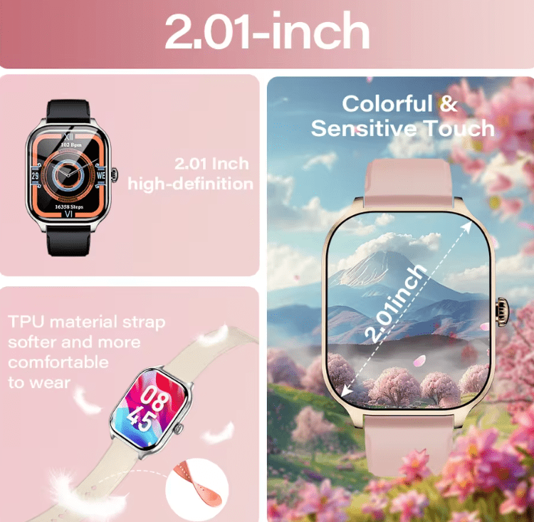 LAXASFIT 2025 Smart Watch for Men & Women