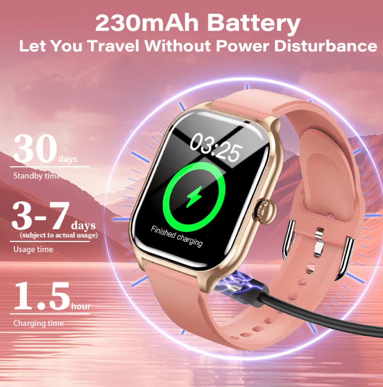 LAXASFIT 2025 Smart Watch for Men & Women