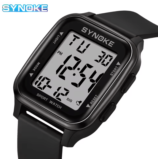 Synoke Men's Military Digital Sports Watch