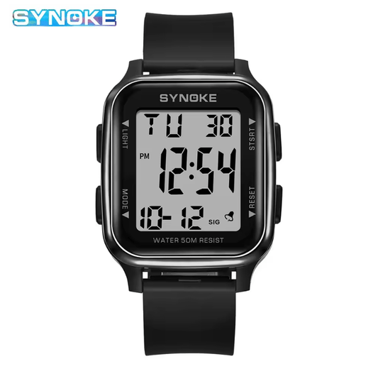 Synoke Men's Military Digital Sports Watch