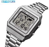 SYNOKE Men's Digital Chrono Watch, 5 Bar Water Resistant