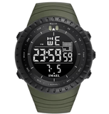 SMAEL Men's Sports Digital Watch, Big LED Dial, Alarm