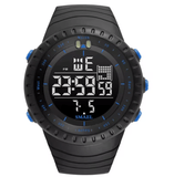 SMAEL Men's Sports Digital Watch, Big LED Dial, Alarm