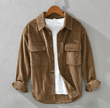 Men’s High-End Corduroy Shirt for Spring and Autumn