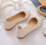 2025 New Arrival Women’s Shoes - Spring Autumn Pointed Toe Flat Breathable Flats