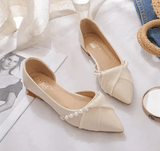 2025 New Arrival Women’s Shoes - Spring Autumn Pointed Toe Flat Breathable Flats