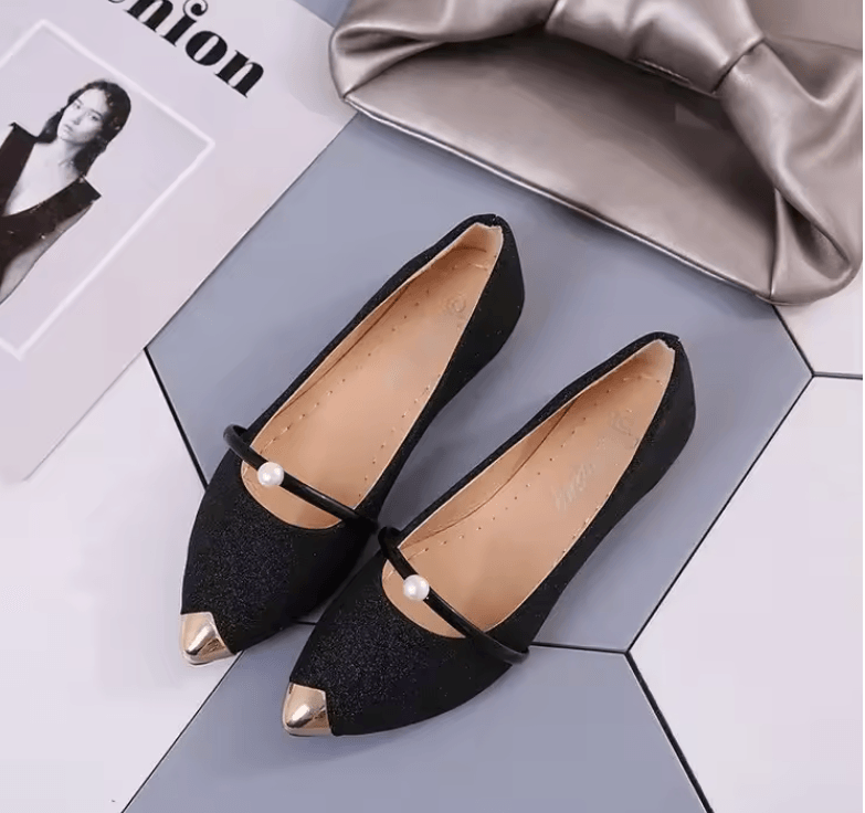 2025 Summer Women’s Shoes - Pointed Toe Flat Bottom Single Shoes