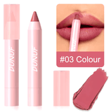 18-Color Lipstick Pencil Set | Waterproof Matte Lip Tint & Non-Stick Lipliner