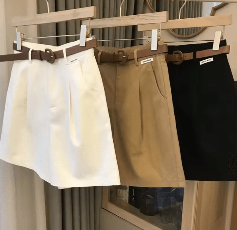 Women’s Wide-Leg Shorts – Classic, Lightweight & Breathable for Summer 2025