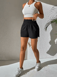 Women’s Summer Sports Shorts – Casual, Lightweight & Elastic Waist Comfort