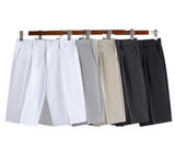 🔥 Fashion Summer Ice Silk Suit Shorts for Men – Cool & Stylish
