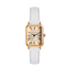 Retro Digital Dial Women’s Quartz Watch – Square Face Casual Leather Strap Wristwatch – Vintage Fashion Clock for Girls & Ladies Gift