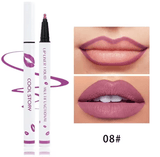 Matte Liquid Lip Liner Pencil – Long-Lasting, Quick-Dry, Smudge-Proof Lipstick Pen – Soft, Natural Lip Definer for Precise, Full-Day Wear