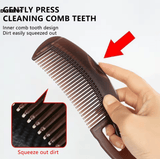 Self-Cleaning Hair Comb – Anti-Static Scalp Massage Comb for Men & Women – Hair Styling Tool for Healthier Scalp & Easy Detangling