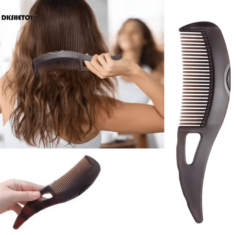 Self-Cleaning Hair Comb – Anti-Static Scalp Massage Comb for Men & Women – Hair Styling Tool for Healthier Scalp & Easy Detangling