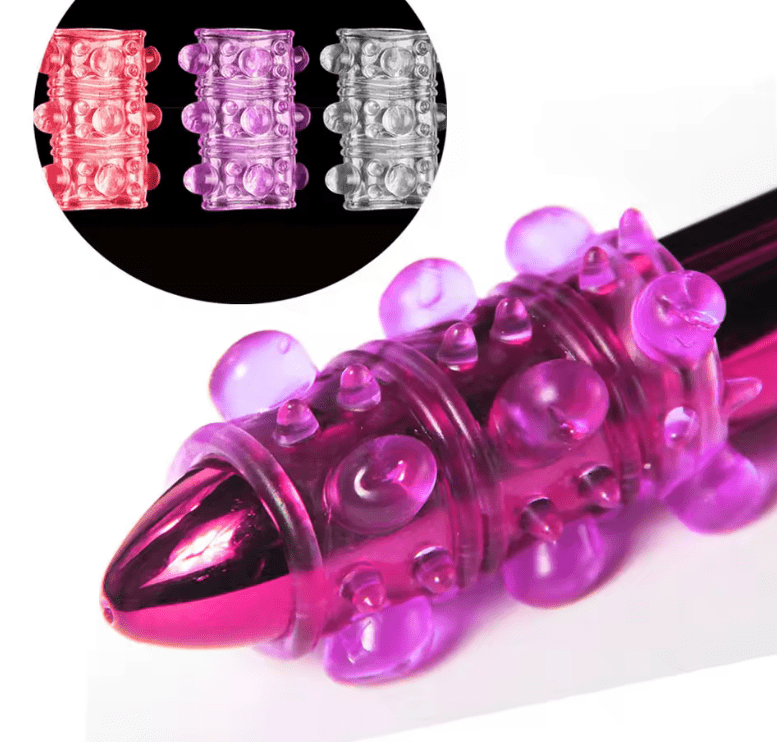 3Pcs Silicone Cock Rings for Men – Crystal Delay Lock Rings for Enhanced Performance – Penis Sleeve Extender for Longer, Harder Erections