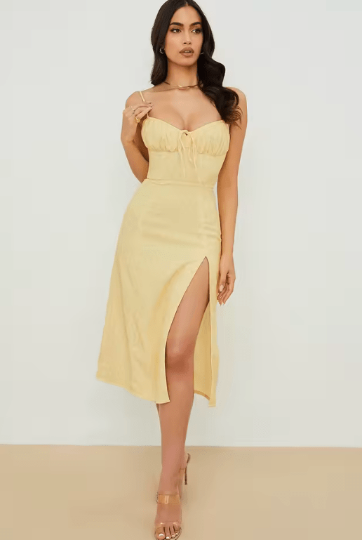 Women’s Elegant Floral Beach Vacation Bodycon Long Dress – Summer 2025 Streetwear – Wholesale Fashion for Business