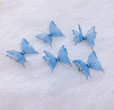 5PCS New Cute Princess Mesh Double-layer Butterfly Lovely Girls Hairpins Children Headwear Hairgrip Hair Clips Hair Accessories