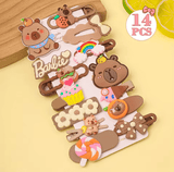 Hair clips for children, cute clips, head ornaments, hairpins for little girls, new - style hair accessories for girls, hair cli
