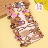 Hair clips for children, cute clips, head ornaments, hairpins for little girls, new - style hair accessories for girls, hair cli