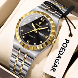 POEDAGAR Luxury Original Ladies Watch Luminous Waterproof Week Date Woman Wristwatch Stainless Steel Women Quartz Watches Female