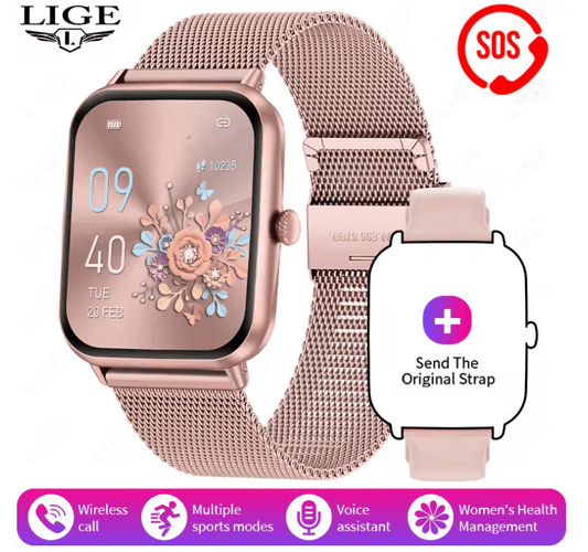 The latest smart watch in 2025, unisex, sports smart watch, supports wireless calls, sports fitness, Android iOS mobile phones