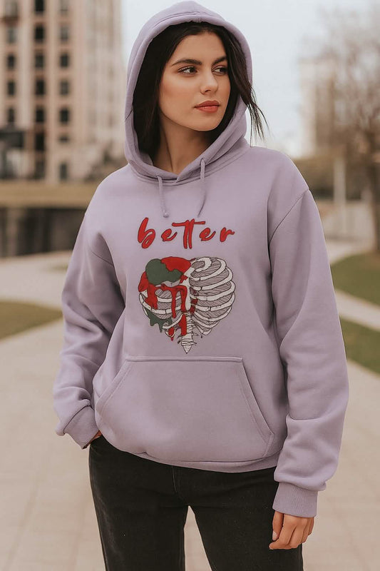 Y2K Skeleton Zip-Up Hoodie – Oversized Gothic Streetwear for Women