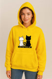 Cozy & Cute – Women's Printed Sweatshirt for Everyday Comfort