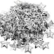 50/100pcs Y2K Silver Star Hair Clips for Girls Metal Snap Clip Hairpins Barrettes Hair Grip Jewel Hair Accessories
