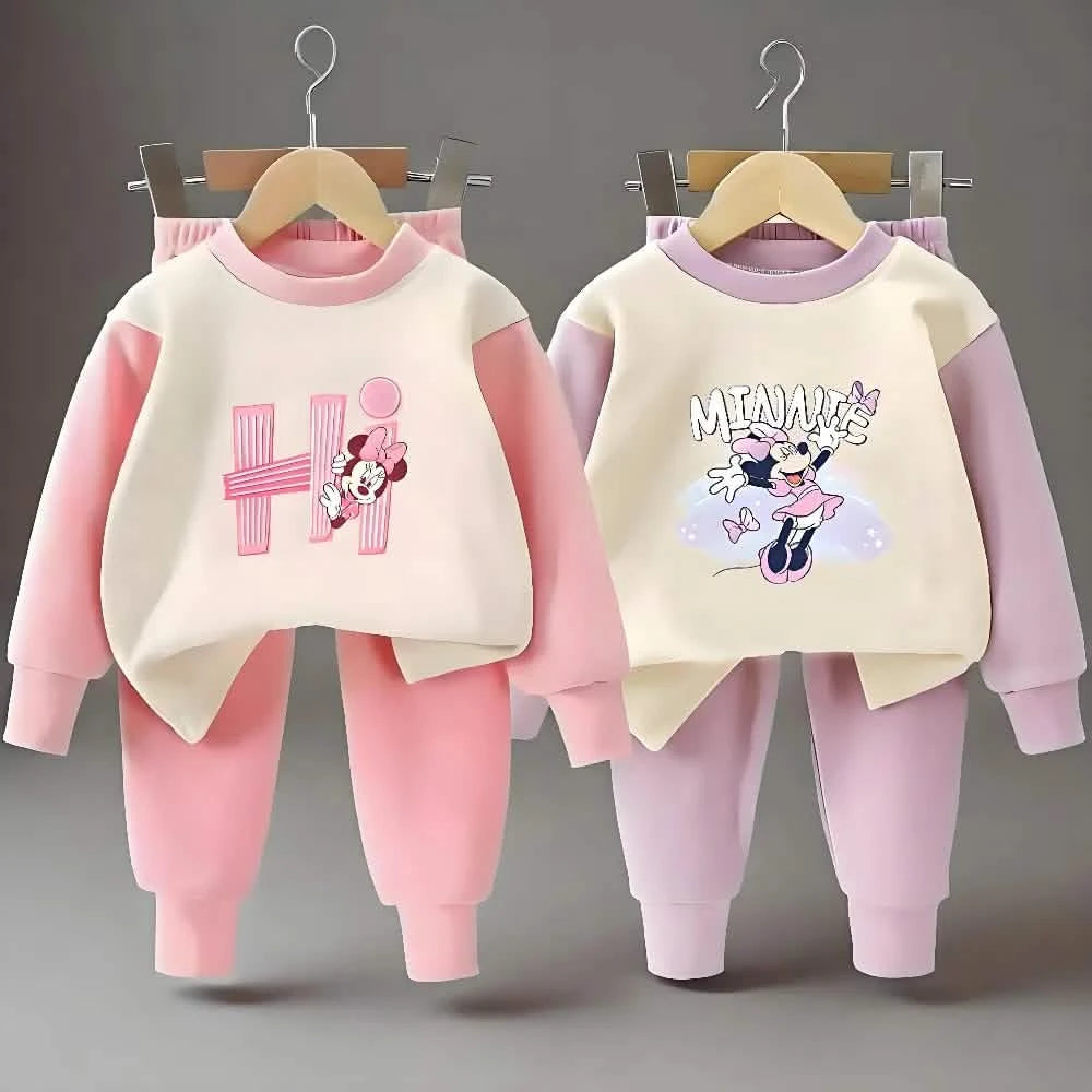 Autumn Girls Long Sleeve Pajama Set