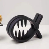 Non-Slip Frosted Mini Hair Clips for High Ponytails