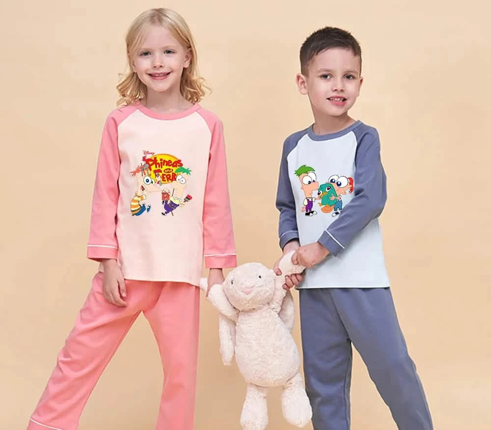 Phineas and Ferb Pajama Set for Kids