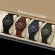 Men's Military Sport Watch Set (4-Pack), Quartz & Nylon