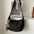Embroidered Large-Capacity Crossbody Shoulder Bag for Women