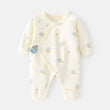 Cotton Newborn Romper 0-6M — Unisex Print