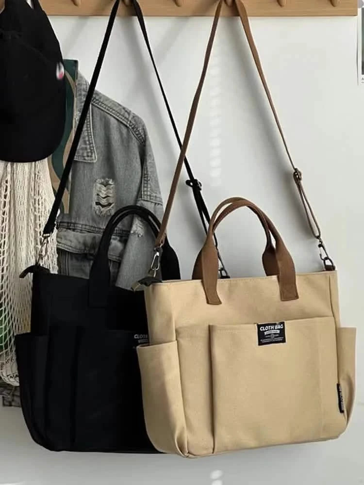 Urban Minimalist Women's Large Capacity Tote Crossbody Bag