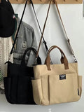 Urban Minimalist Women's Large Capacity Tote Crossbody Bag
