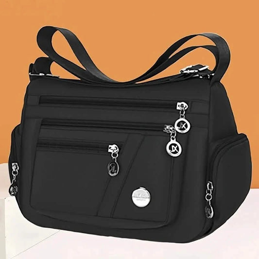 Women's Multi-Compartment Crossbody Travel Handbag