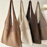 Women's Woven Large Tote Handbag – Summer Beach Purse