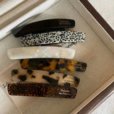 Colorful Geometric Hair Clip – Elegant Barrette for Women