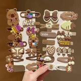 Hair clips for children, cute clips, head ornaments, hairpins for little girls, new - style hair accessories for girls, hair cli