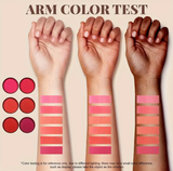 6-Color Waterproof Matte Blush Palette – Buildable Coverage, Long-Lasting & Natural Finish