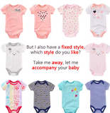 2-Piece Baby Romper Set – Soft Summer Bodysuit for Newborn Boys & Girls (0–12 Months)